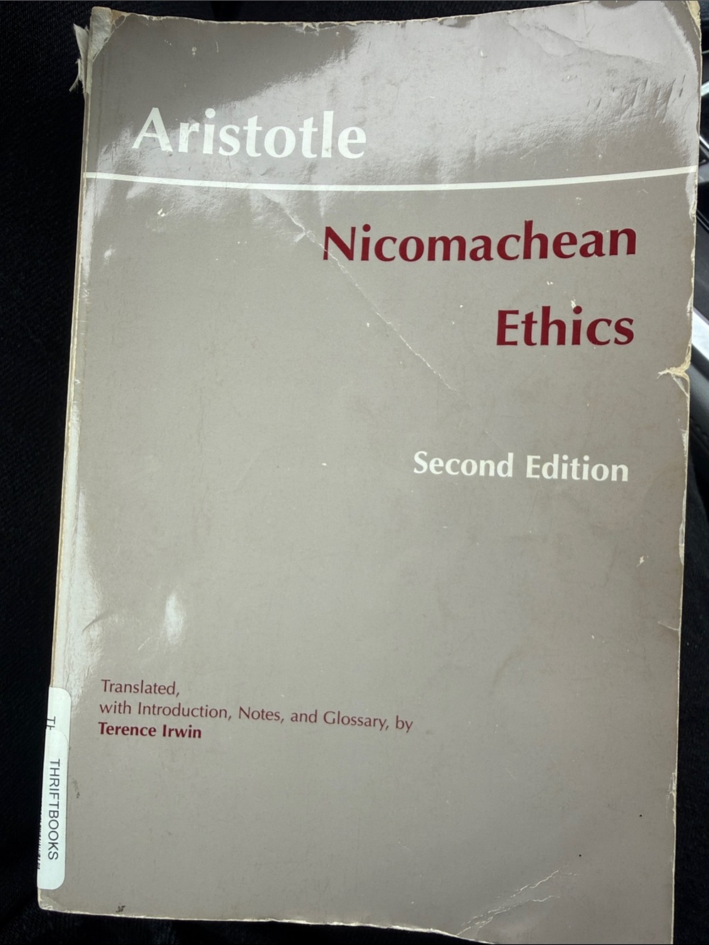 Nicomachean Ethics Second Edition - Aristotle